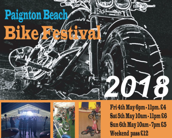 Paignton Beach Bike Festival: 5th-6th May 2018