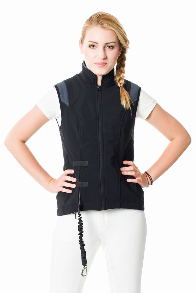 Helite Airshell Vest Outer - Black/Grey