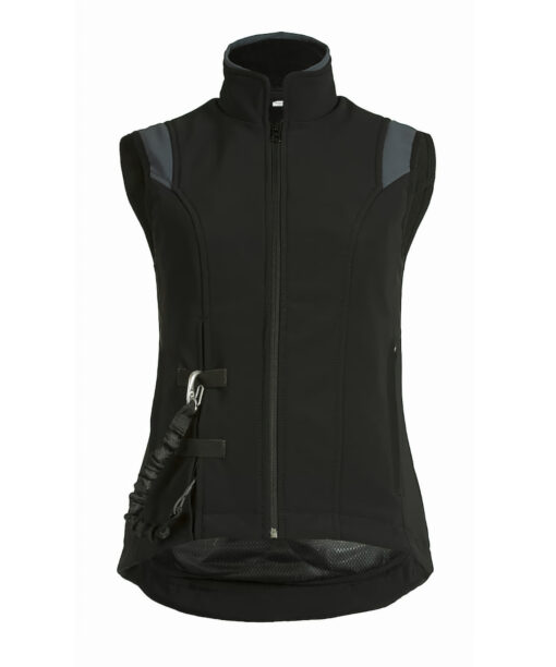 Helite Airshell Horse Riding Vest Outer Black Grey