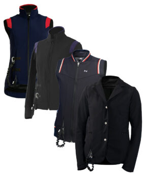 Zip In Airvest And Outer Horse Riding Jackets