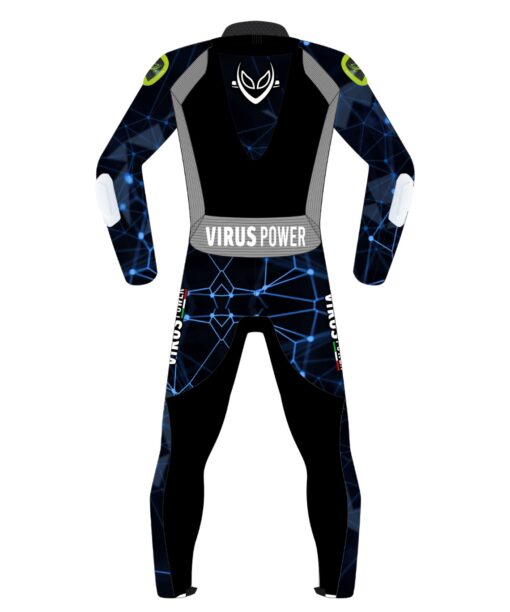 Alien racing suit graphic rear