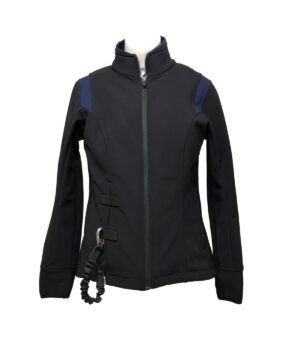 RHW4001242 Airshell Jacket Black-Blue M Front