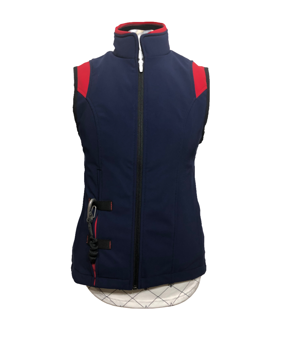 Refurbished Zip In 1 With Airshell vest outer in blue and red small front